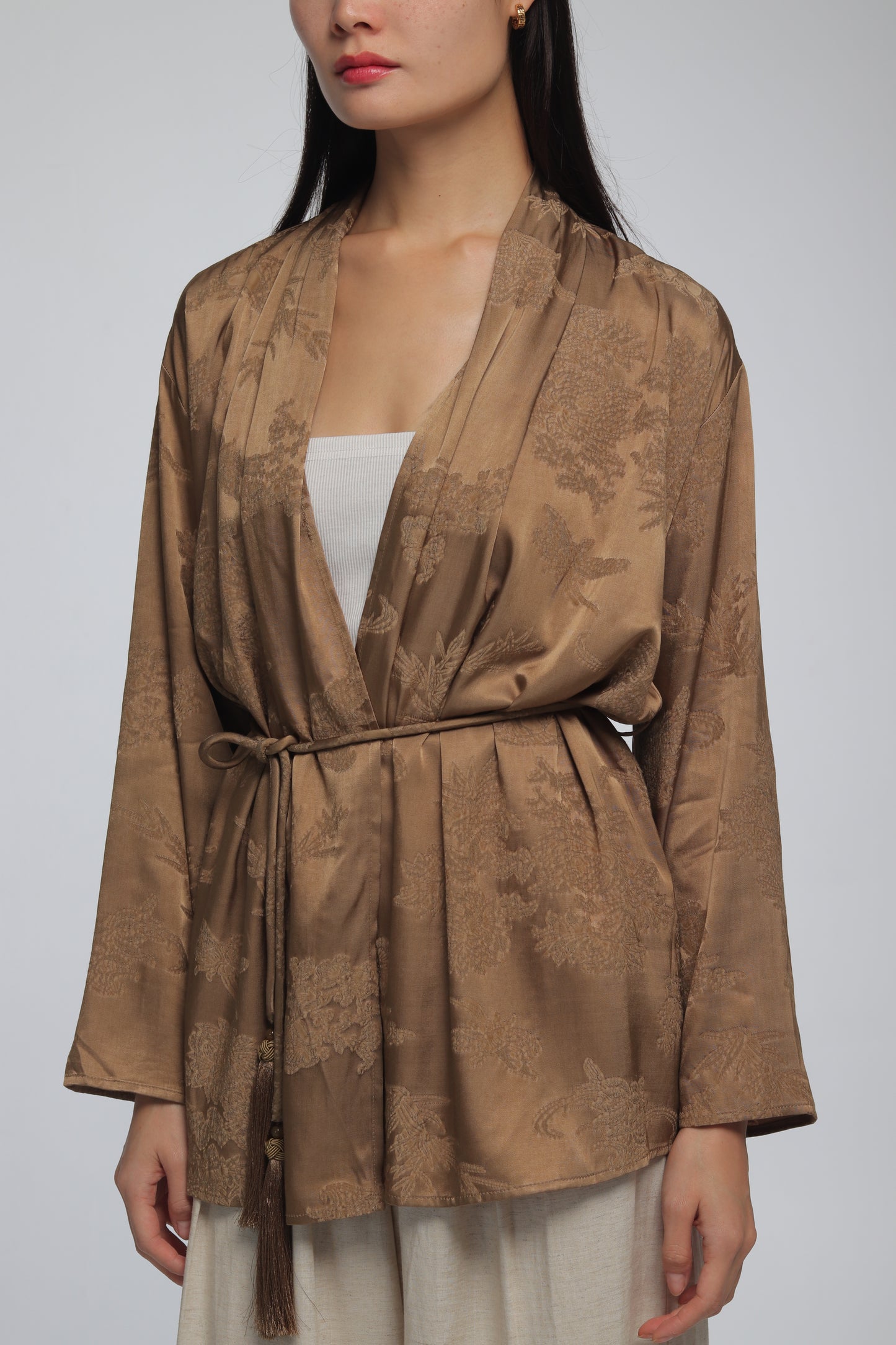 NAMI DRAPED KIMONO