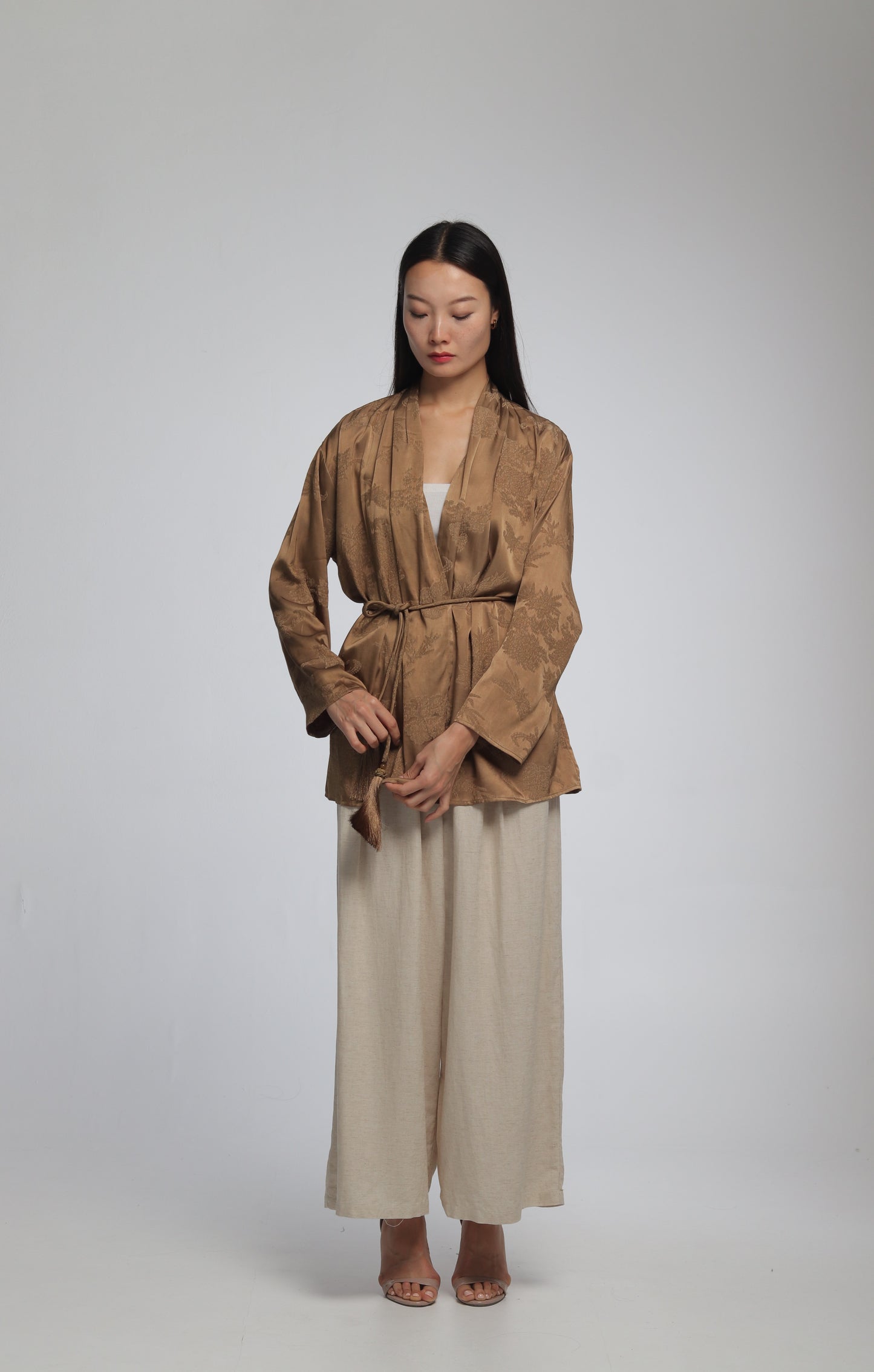 NAMI DRAPED KIMONO