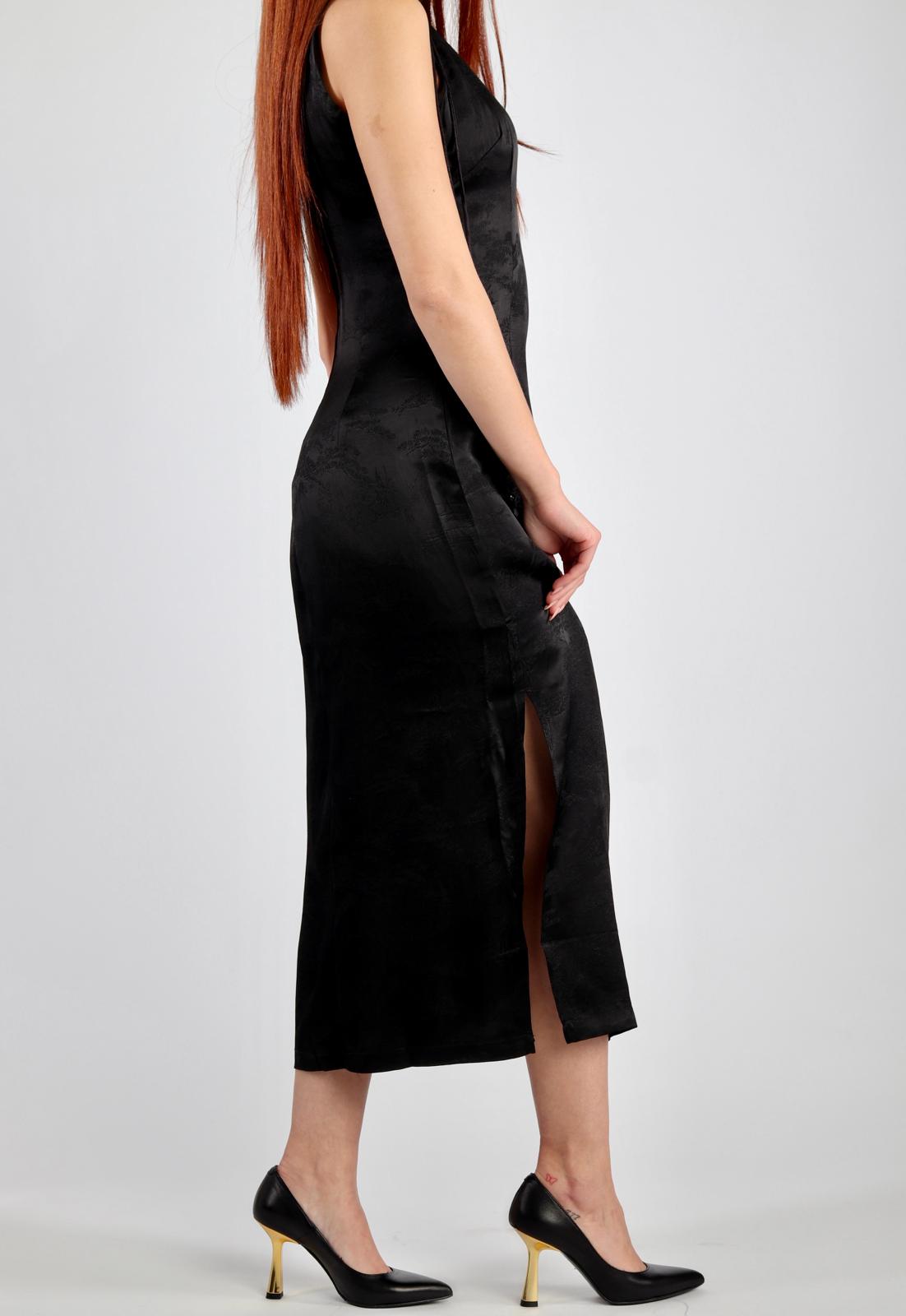 Robe japonaise noir designer