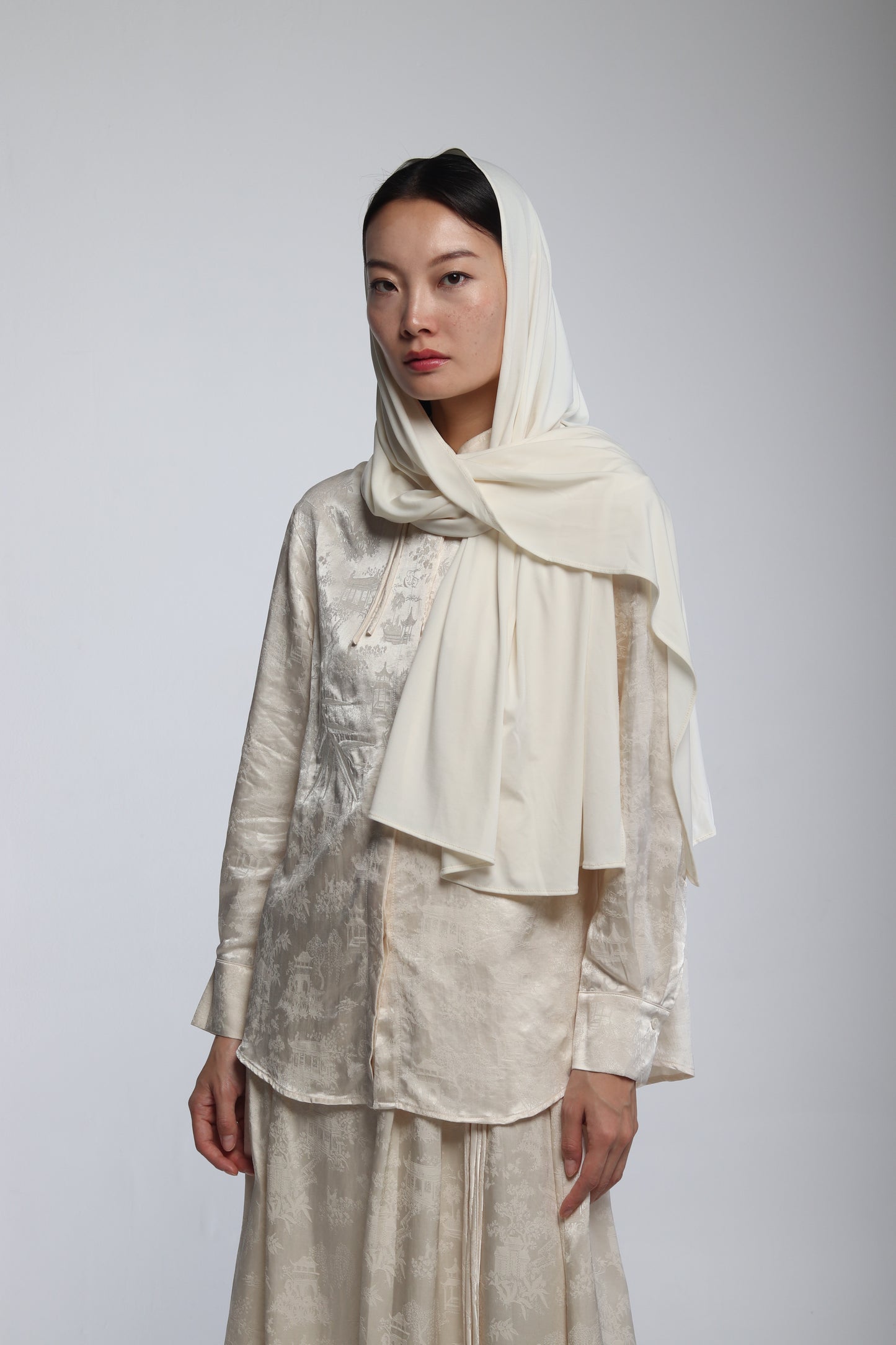 TSUBAKI BLOUSE WHITE