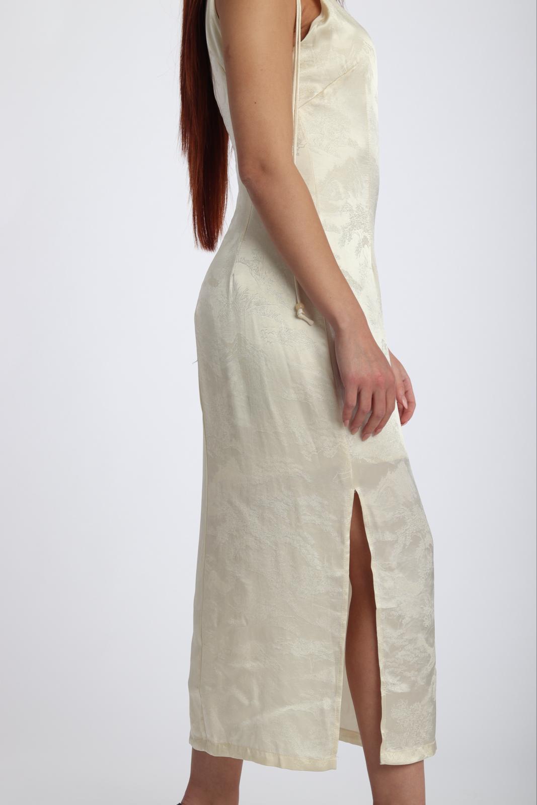 Robe japonaise blanche designer
