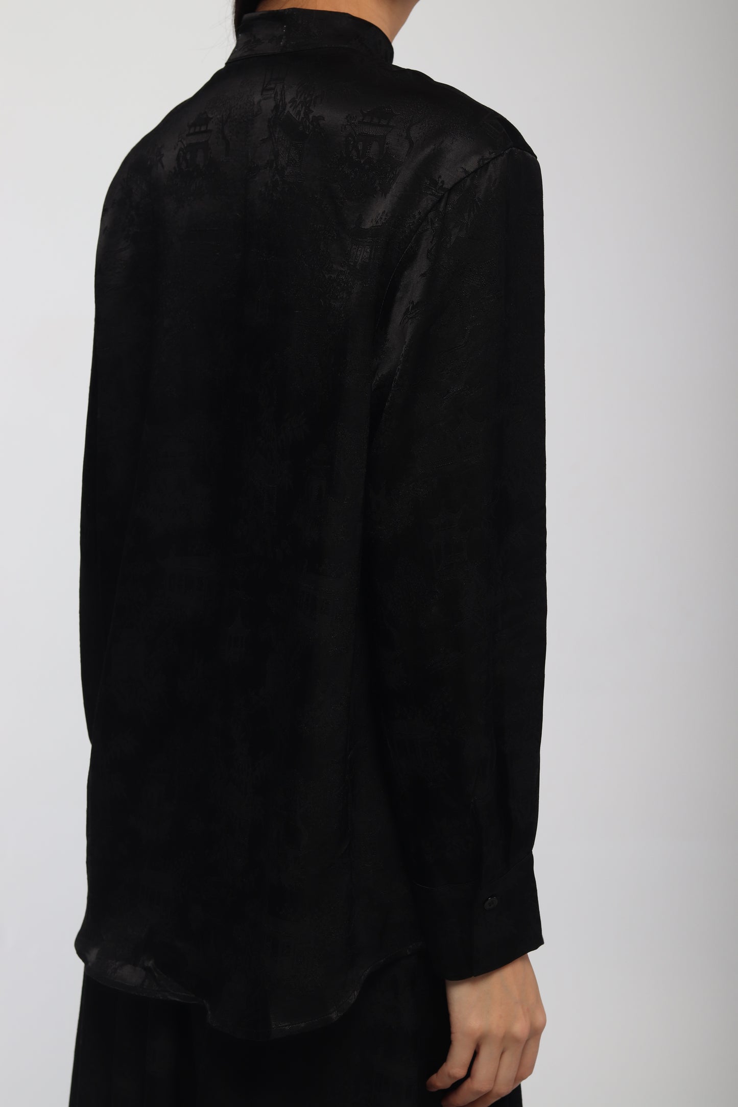 TSUBAKI BLOUSE BLACK