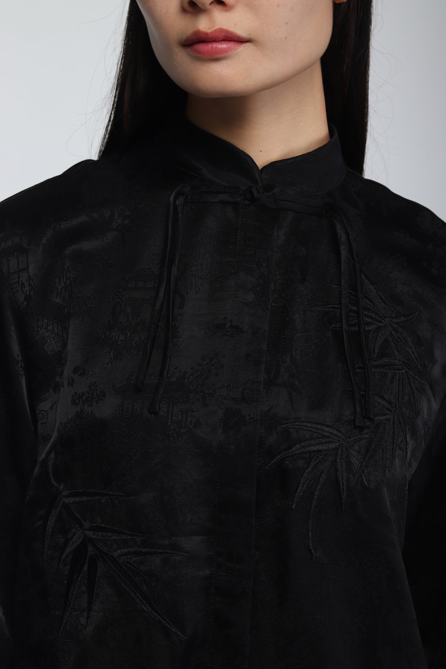 TSUBAKI BLOUSE BLACK