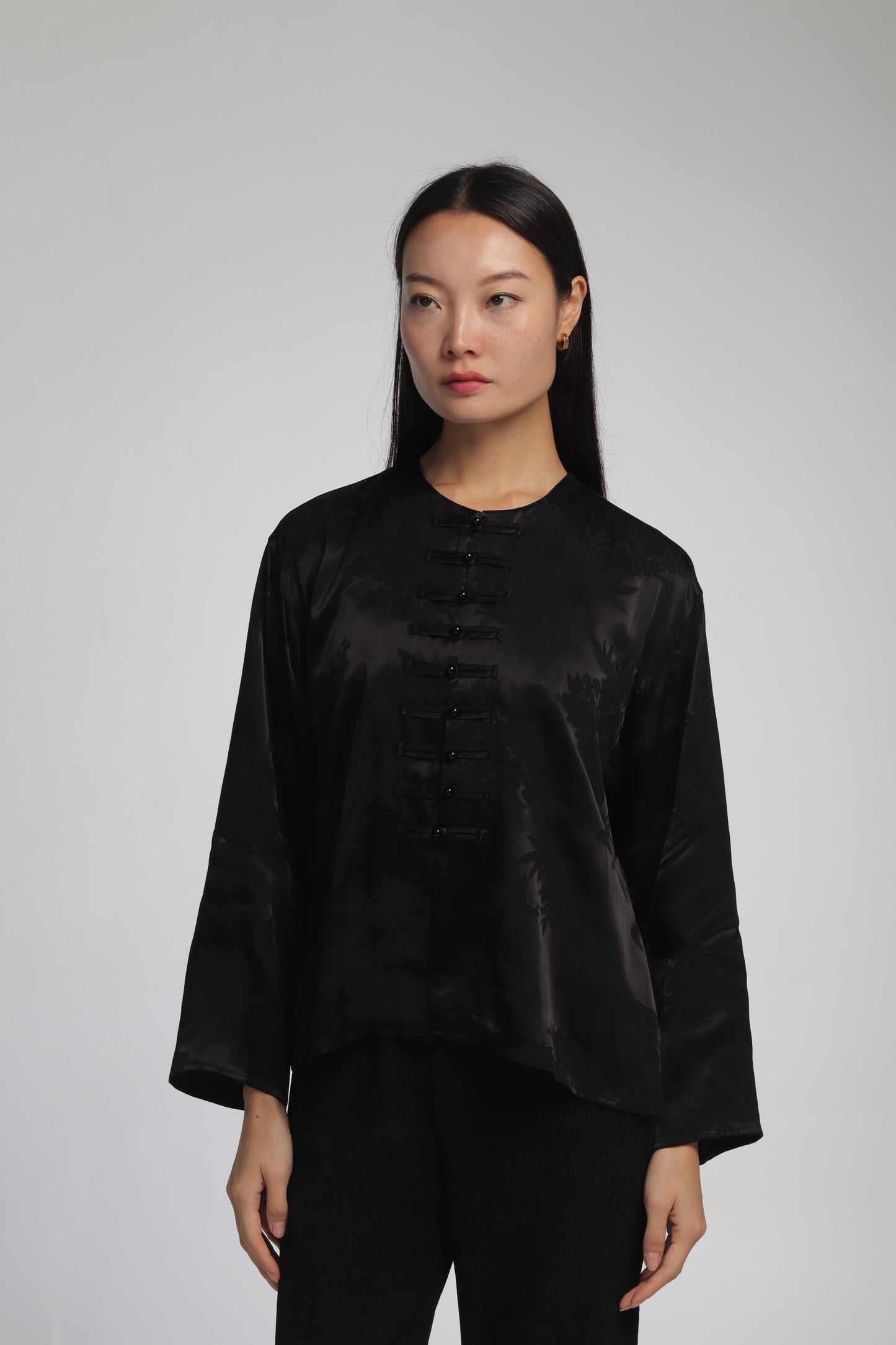 SILK TOP - KURO