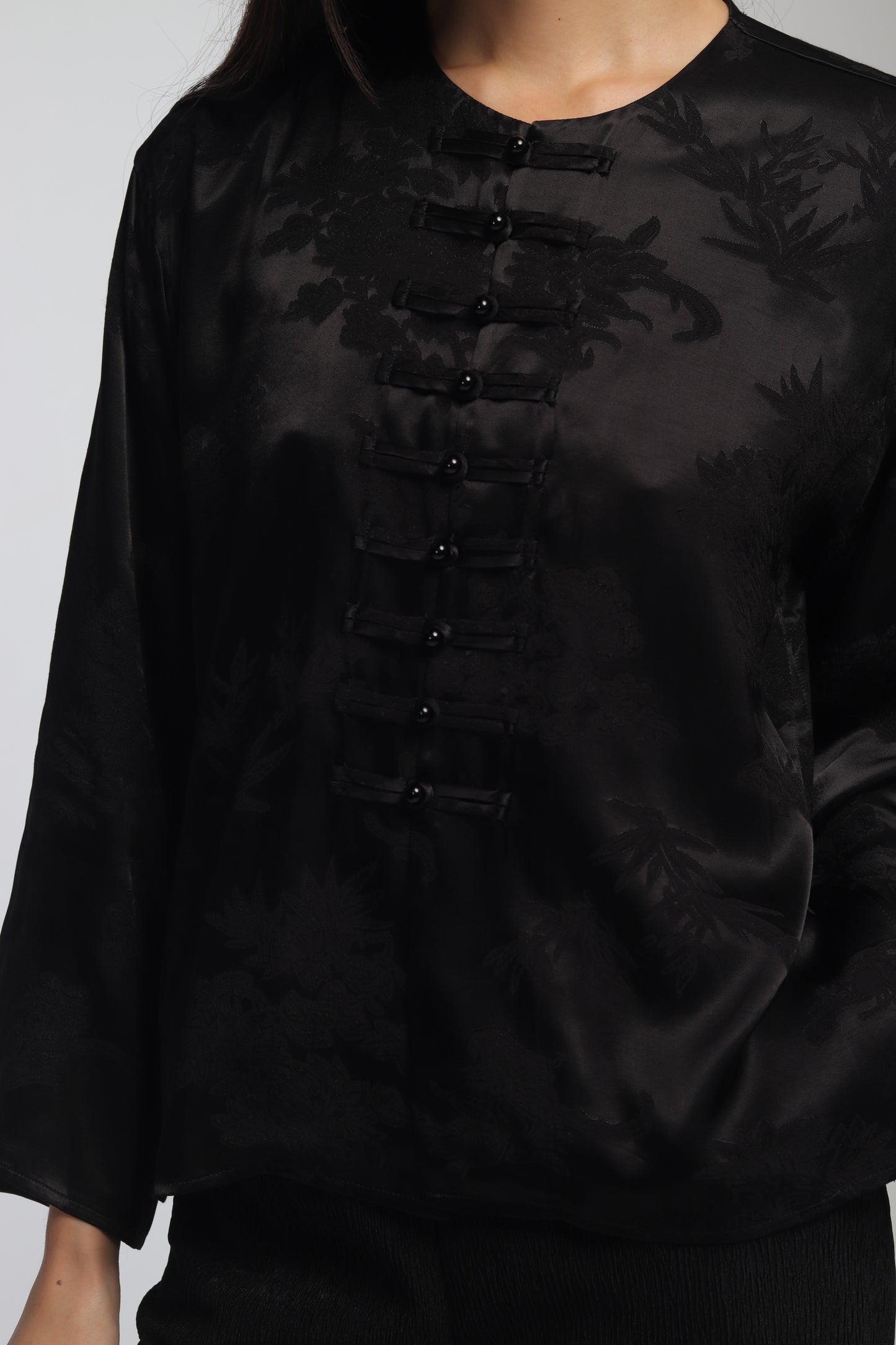 SILK TOP - KURO