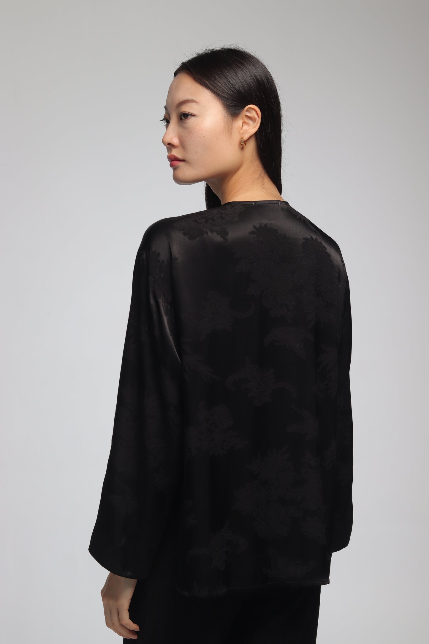 SILK TOP - KURO