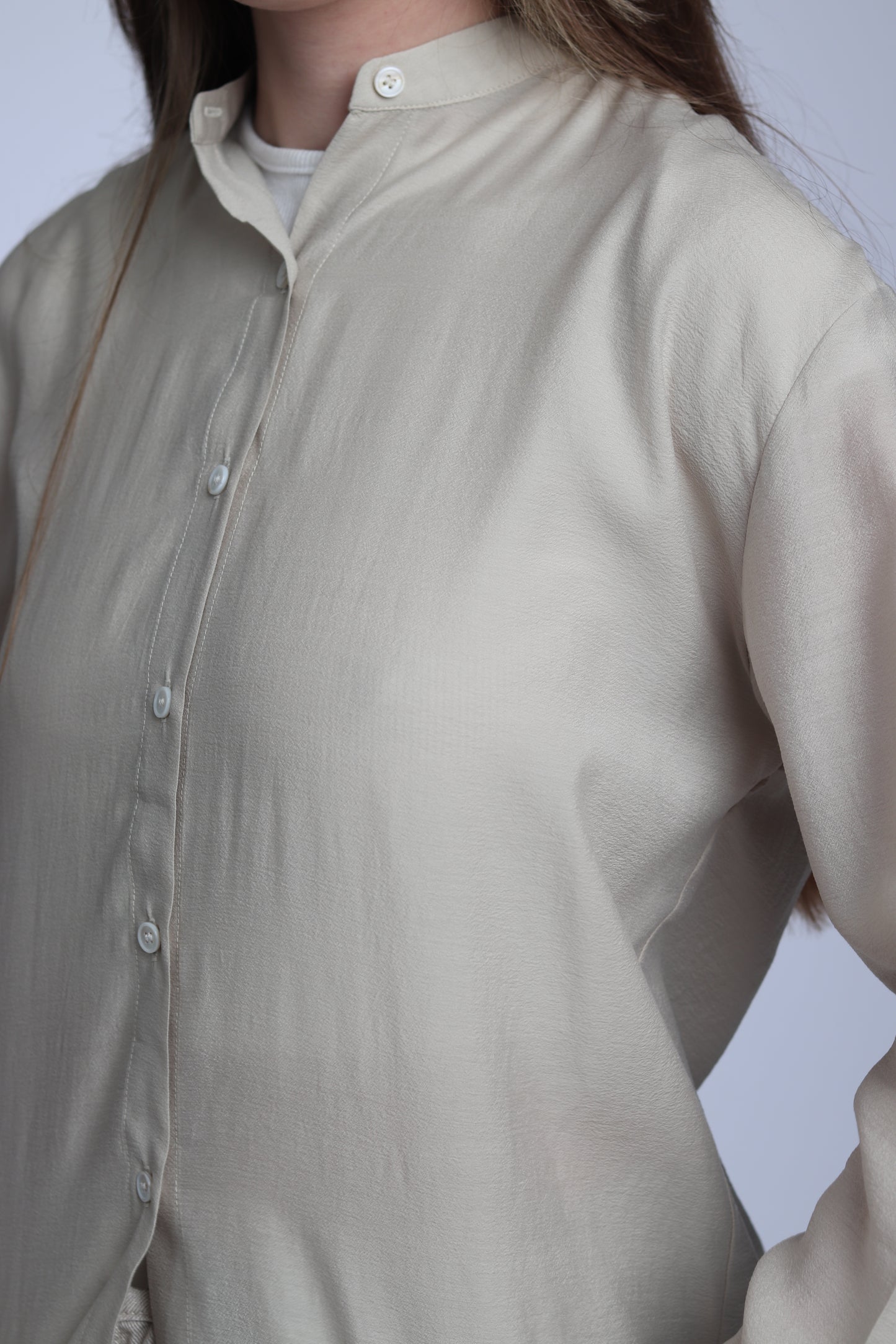 Chemise Élégance Légère Écru