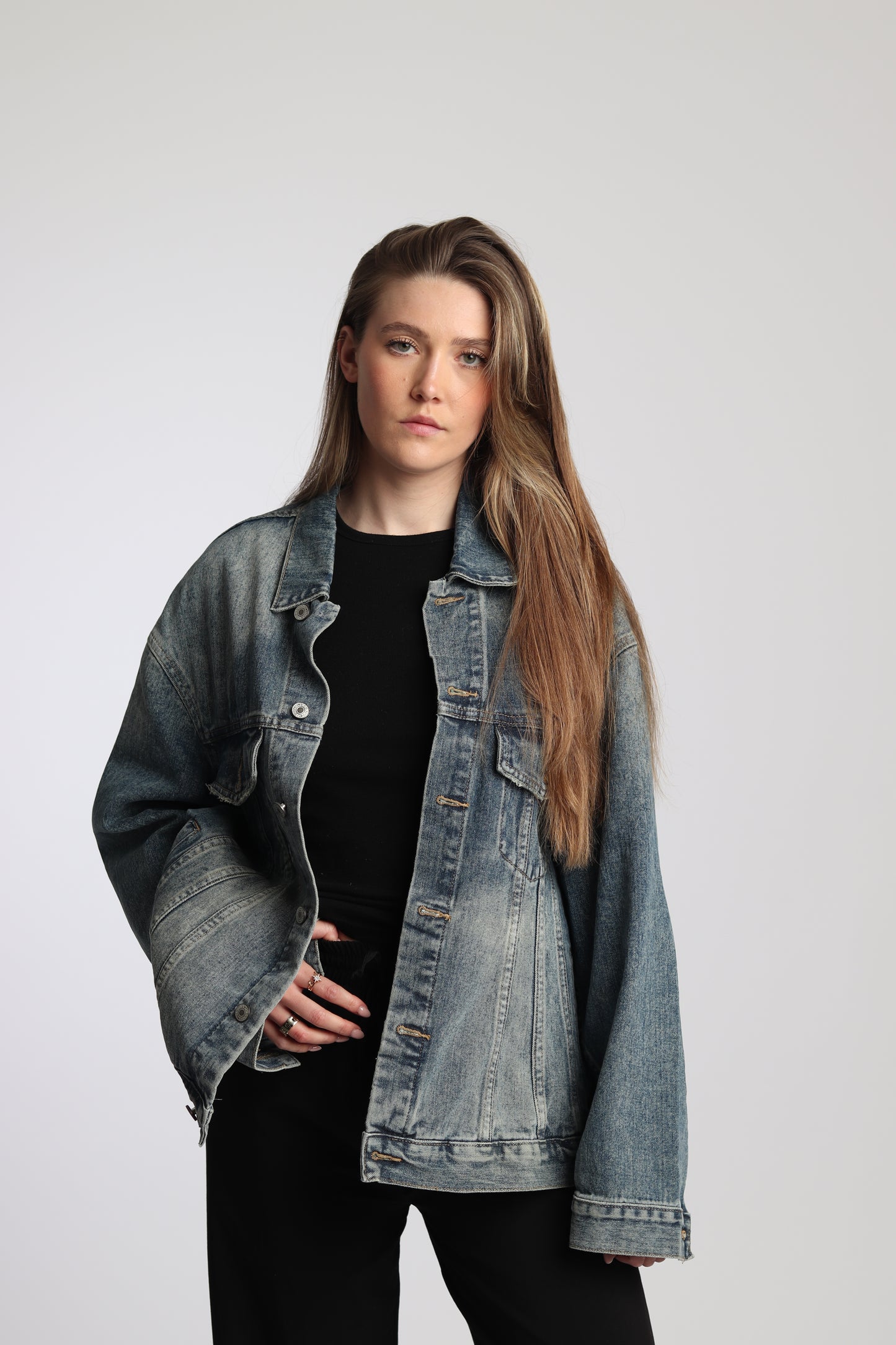 Veste en Jean Oversize Classique