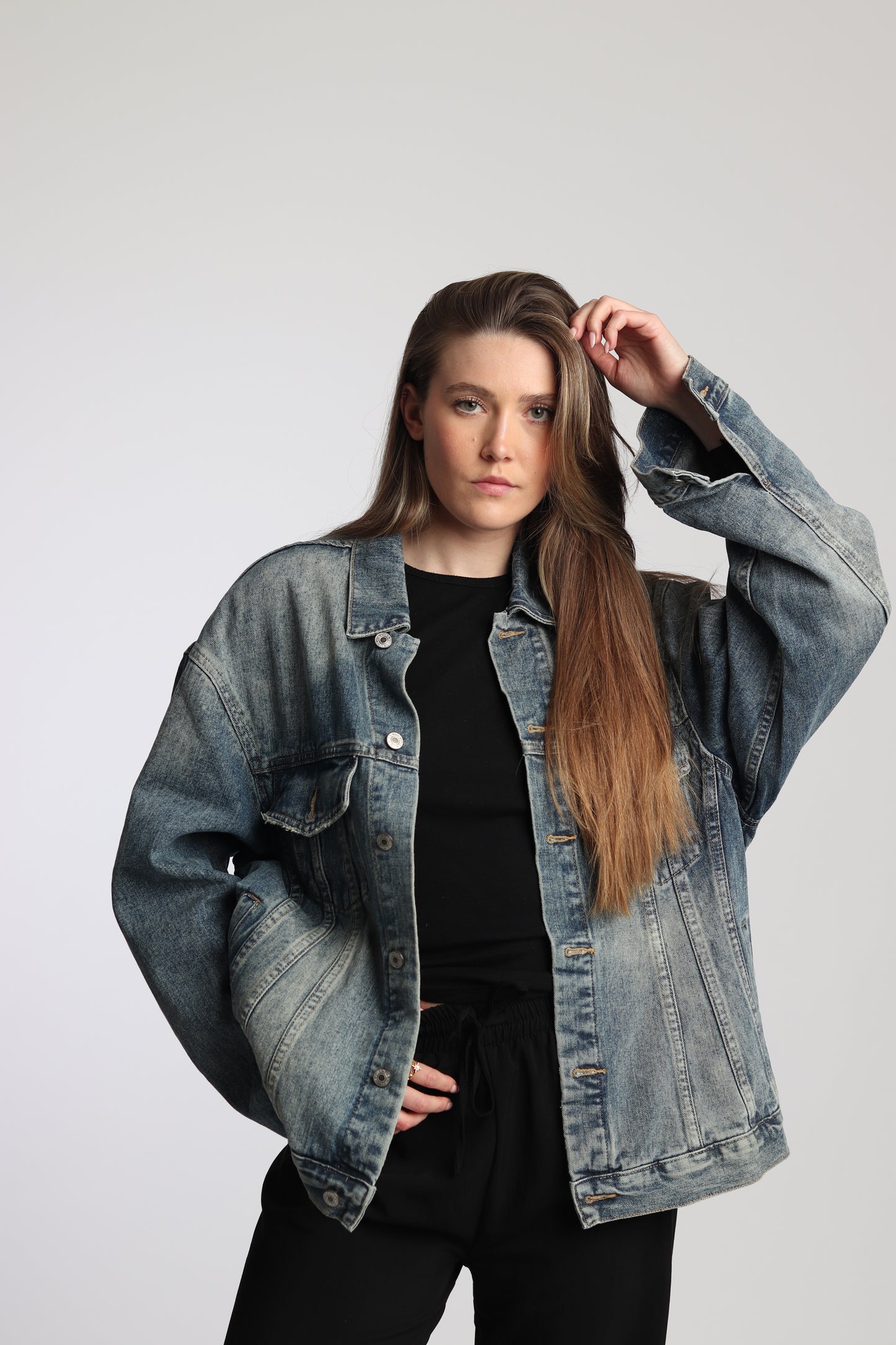 Veste en Jean Oversize Classique