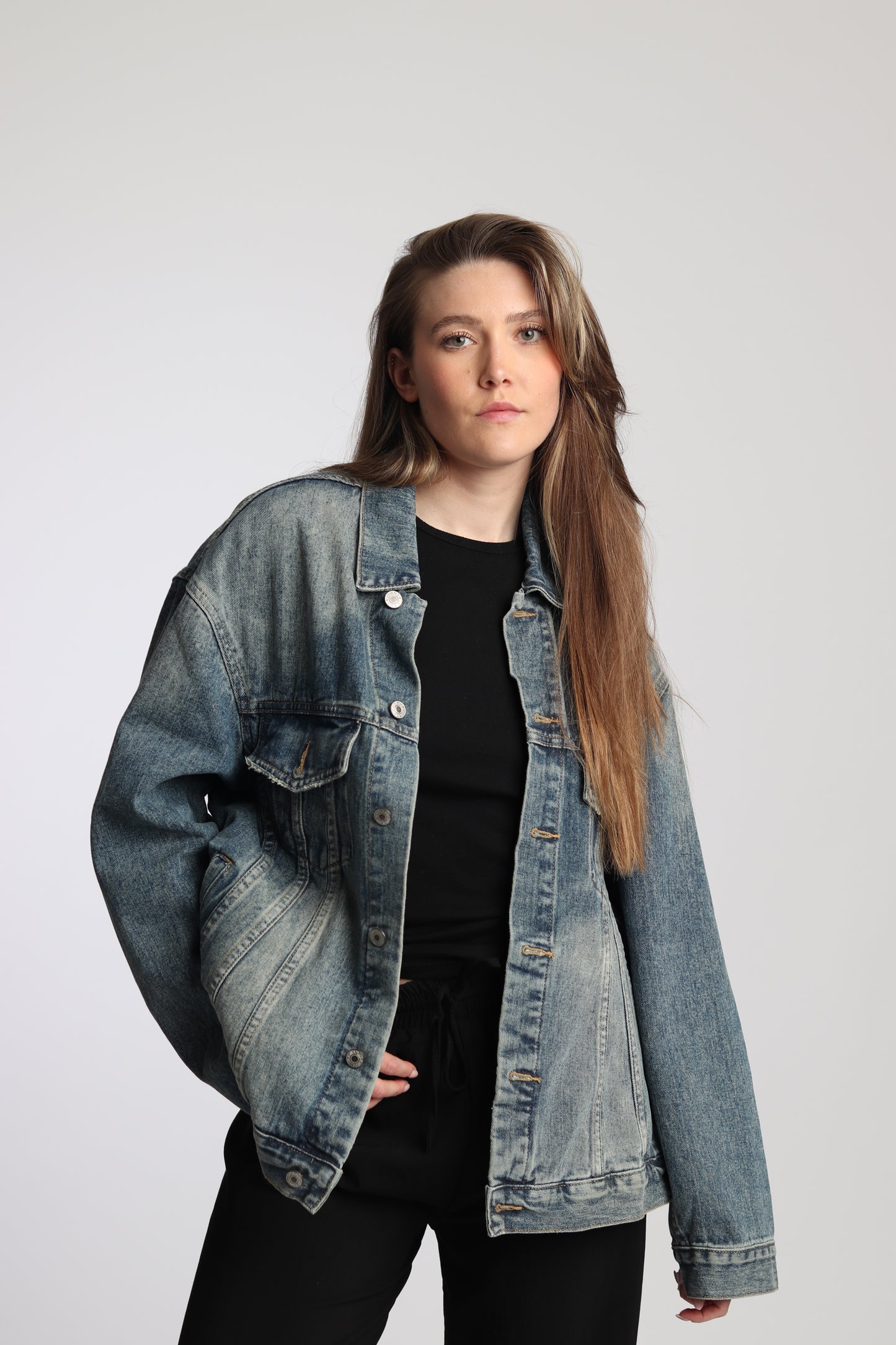 Veste en Jean Oversize Classique