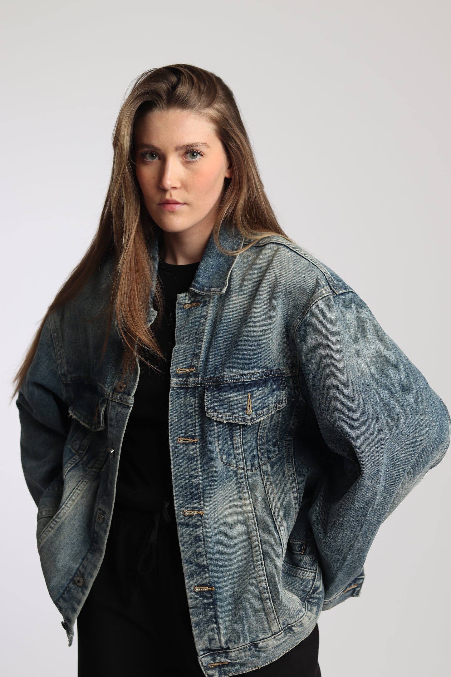Veste en Jean Oversize Classique