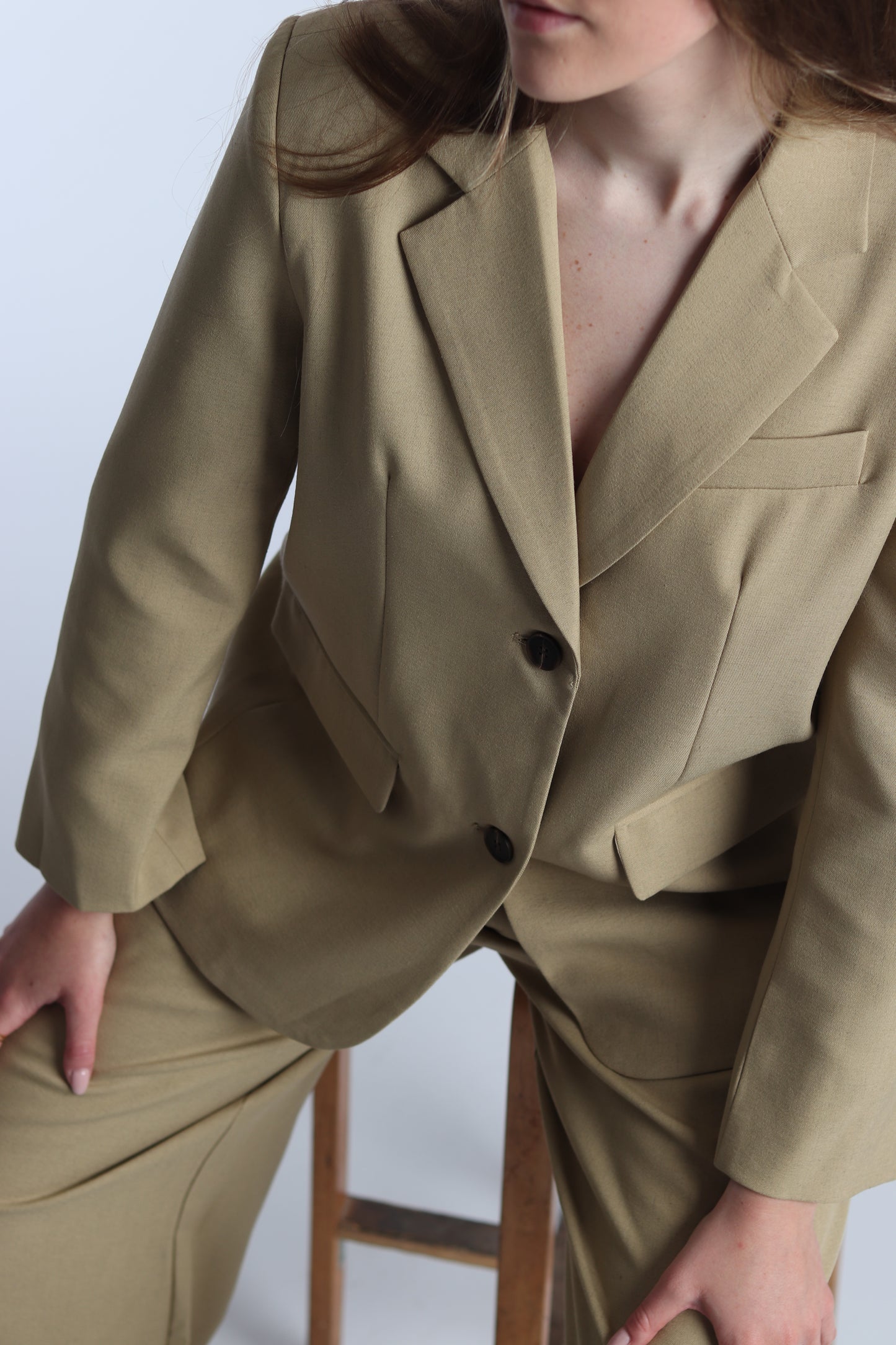 Ensemble-SET blazer & pantalon Sable Chic