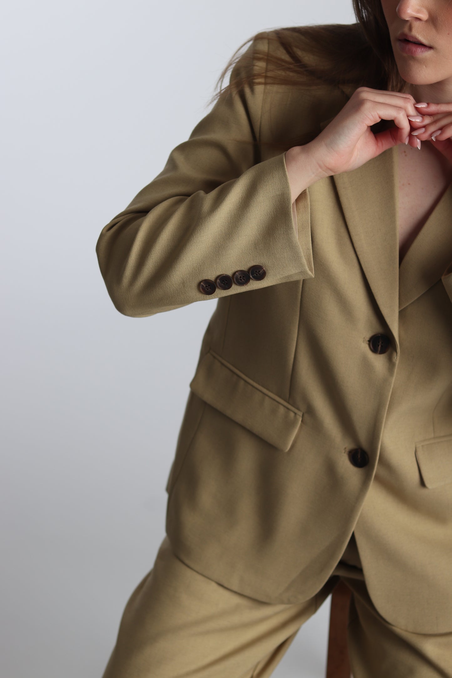 Ensemble-SET blazer & pantalon Sable Chic