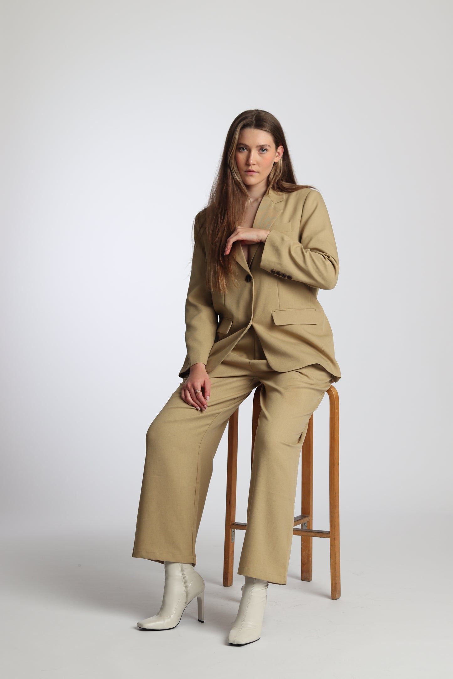 Ensemble-SET blazer & pantalon Sable Chic