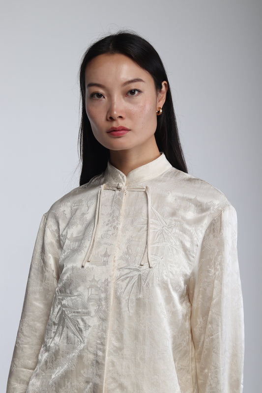 TSUBAKI BLOUSE WHITE