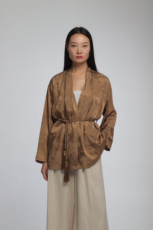 NAMI DRAPED KIMONO