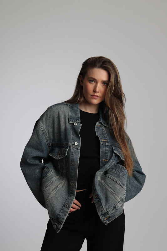 Veste en Jean Oversize Classique