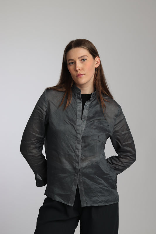 Chemise Urbaine Gris Anthracite